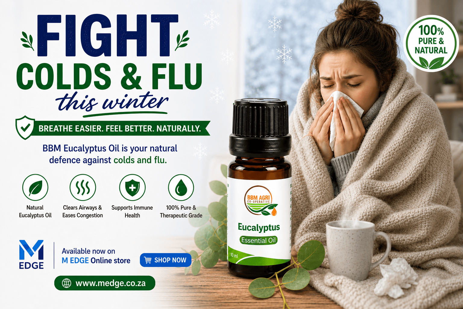 Your Natural Shield Against Colds, Flu and Congestion This Winter